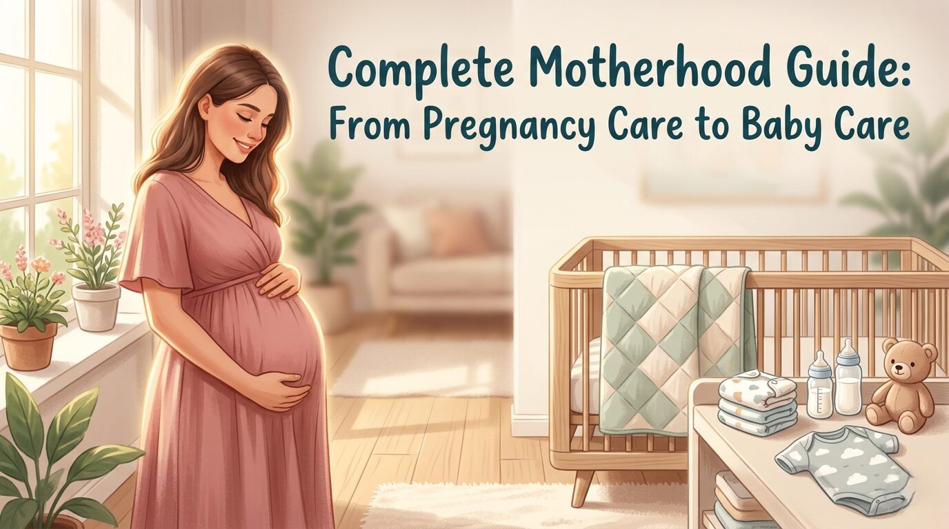 Complete Motherhood Guide: From Pregnancy Care to Baby Care